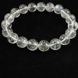 ヒマラヤ産 アクアマリン 10mm玉ブレスレット 34.2g　*希少* (ID:39253)