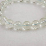 ヒマラヤ産 アクアマリン 10mm玉ブレスレット 34.2g　*希少* (ID:39253)