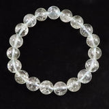 ヒマラヤ産 アクアマリン 10mm玉ブレスレット 34.2g　*希少* (ID:39253)