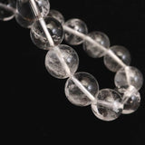 カンチェンジュンガ産 ヒマラヤ水晶 10mm玉 ブレスレット 30.4g (ID:39306)