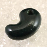 出雲碧玉 出雲石  SA  36mm勾玉 ディレクトリカード付 17.60g (ID:39323)