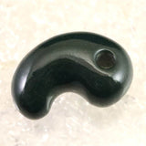 出雲碧玉 出雲石  SA  36mm勾玉 ディレクトリカード付 17.60g (ID:39323)