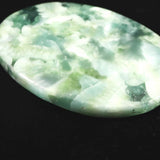 ヘミモルファイト　異極鉱　84mmオーバル　カボション 71.4g (ID:39329)