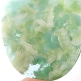 ヘミモルファイト　異極鉱　84mmオーバル　カボション 71.4g (ID:39329)