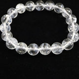 ホワイトファントム エンジェルラダークォーツ  10mm玉ブレスレット 27.7ｇ (ID:39368)