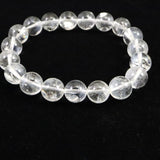 ホワイトファントム エンジェルラダークォーツ  10mm玉ブレスレット 27.7ｇ (ID:39368)