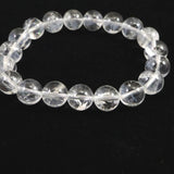 ホワイトファントム エンジェルラダークォーツ  10mm玉ブレスレット 27.7ｇ (ID:39368)