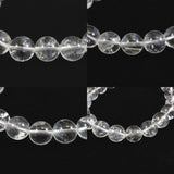 ホワイトファントム エンジェルラダークォーツ  10mm玉ブレスレット 27.7ｇ (ID:39368)