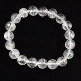 ホワイトファントム エンジェルラダークォーツ  10mm玉ブレスレット 27.7ｇ (ID:39368)