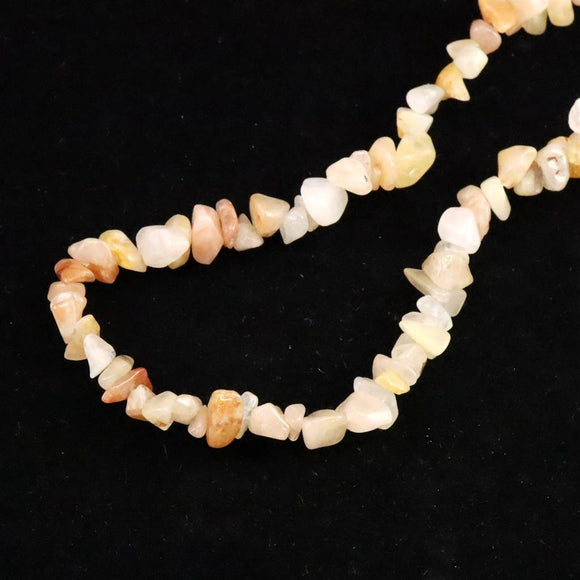 H&E社 サチャロカローズ アゼツライト（AZOZEO)  ナゲットネックレス 証明書付 42.9g  (ID:39586)