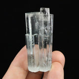 アクアマリン 53mm 結晶　原石 パキスタン カラコルム山脈 シガール渓谷産 33.93ｇ (ID:39690)