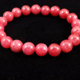 ブラジル産 ロードナイト(4A) 9.5mm玉ブレスレット 32.1g (ID:39798)