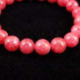 ブラジル産 ロードナイト(4A) 9.5mm玉ブレスレット 32.1g (ID:39798)