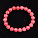 ブラジル産 ロードナイト(4A) 9.5mm玉ブレスレット 32.1g (ID:39798)