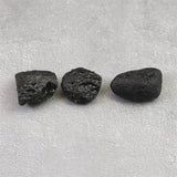 チベタンテクタイト 原石 3個セット  11.5g (ID:40128)