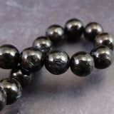 グリーンランド産 ヌーマイト STグレード 8mm玉 ブレスレット 20.3g  (ID:40134)