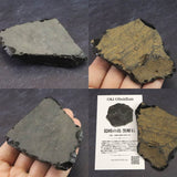 隠岐の島 黒曜石 原石  ディレクトリーカード付 65.3g (ID:40192)