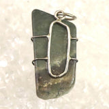 H&E社 ニュージーランド グリーンストーン タンブル ペンンダントトップ 5.7g (ID:40223)