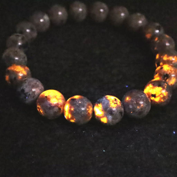 ユーパライト  10mm玉ブレスレット 25.1g (ID:40271)