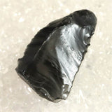 黒曜石 打製石器  47mm  後期旧石器時代 東北・北海道地域 7.5g (ID:40292)