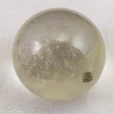 ザギマウンテンクォーツ アンフィボール エジリン入り 37mmスフィア 75.2g (ID:40325)