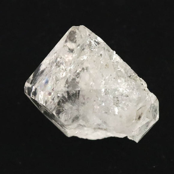 米国NY州産 ハーキマーダイヤモンド 22mm原石 レインボー レコードキーパー キー エレスチャル  8.32g (ID:40518)