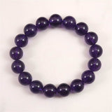 ウルグアイ産 アメジスト AAA 12.5m玉ブレスレット 47.2g (ID:40684)