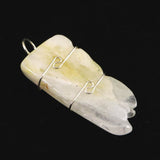 H&E社 サウラライトアゼツライト (AZOZEO) タンブル ペンダント 8.5g　 (ID:40829)