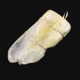 H&E社 サウラライトアゼツライト (AZOZEO) タンブル ペンダント 8.5g　 (ID:40829)