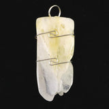 H&E社 サウラライトアゼツライト (AZOZEO) タンブル ペンダント 8.5g　 (ID:40829)