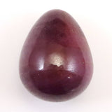 インド産 ルビー 結晶  27mmエッグ 蛍光 23.1ｇ (ID:40942)