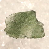 モルダバイト AAA 17mm原石 ディレクトリカード付 1.65ｇ  (ID:41041)