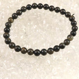 ノルウェー産 フェナカイト 6mm玉ブレスレット ディレクトリカード付 10.2g (ID:41158)