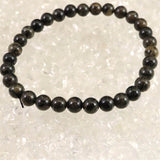 ノルウェー産 フェナカイト 6mm玉ブレスレット ディレクトリカード付 10.2g (ID:41158)