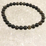 ノルウェー産 フェナカイト 6mm玉ブレスレット ディレクトリカード付 10.2g (ID:41158)