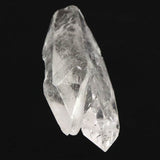 ブラジル産　エッジドクォーツ 蝕像水晶 原石 タントリックツイン ダブル イシス 25.60g (ID:41180)