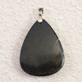 ブラックマトリックスオパール 37mmタンブル ペンダントトップ 9.7g (ID:41181)