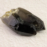 岐阜県中津川市蛭川産 黒水晶 原石 ツイン カテドラル 60.16g (ID:41284)