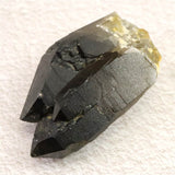 岐阜県中津川市蛭川産 黒水晶 原石 ツイン カテドラル 60.16g (ID:41284)