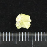 天然 イエローダイヤモンド 5.5ｍｍ原石  0.50ct (ID:41308)