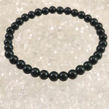 出雲碧玉 出雲石 SA  5mm玉ブレスレット ディレクトリカード付 6.2g (ID:41318)