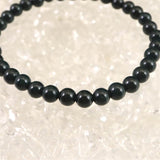 出雲碧玉 出雲石 SA  5mm玉ブレスレット ディレクトリカード付 6.2g (ID:41318)