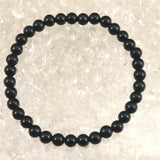 出雲碧玉 出雲石 SA  5mm玉ブレスレット ディレクトリカード付 6.2g (ID:41318)