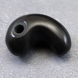 隠岐の島 黒曜石 21mm勾玉 ディレクトリカード付 3.3g (ID:41480)