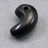 隠岐の島 黒曜石 21mm勾玉 ディレクトリカード付 3.3g (ID:41480)