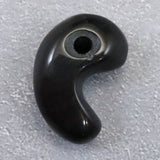 隠岐の島 黒曜石 21mm勾玉 ディレクトリカード付 3.3g (ID:41480)