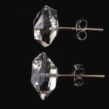 ハーキマーダイヤモンド 原石　ピアス 1.2g (ID:41654)