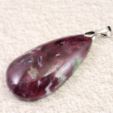 ナイジェリア産ルビーインクォーツ ペンダントトップ 15.6g (ID:41679)