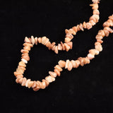 H&E社 ローダゼツ ピンクアゼツライト(AZOZEO) ナゲットネックレス 証明書付 83.1g  (ID:41734)