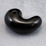 隠岐の島 黒曜石 30mm勾玉 ディレクトリカード付 8.1g (ID:41736)